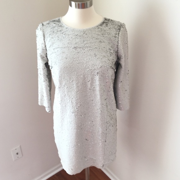 Sachin Babi Flip Sequin Dress Size 4 - Picture 1 of 8